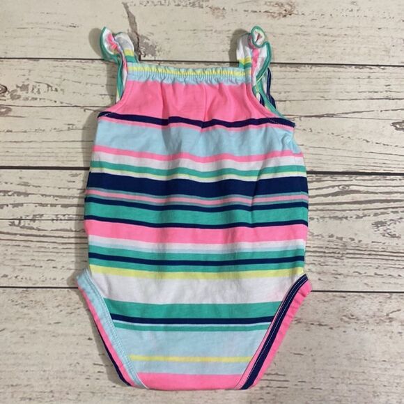 NWOT Bundle of 2 Infant Baby Girl Rompers Size 6M - Picture 6 of 7